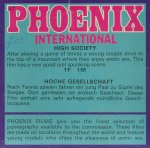 Taboo and Pheonix Film - High Society