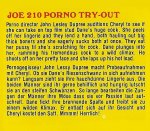 Joys of Erotica 210 - Porno Try-Out