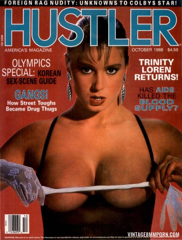 Hustler USA October 1988