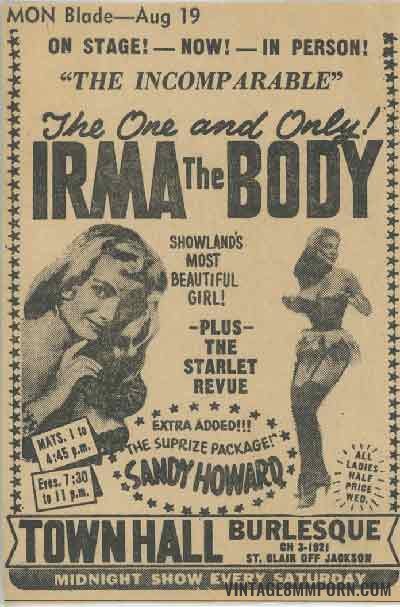 Irma the Body (archive)
