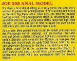 Joys of Erotica 208 - Anal Model