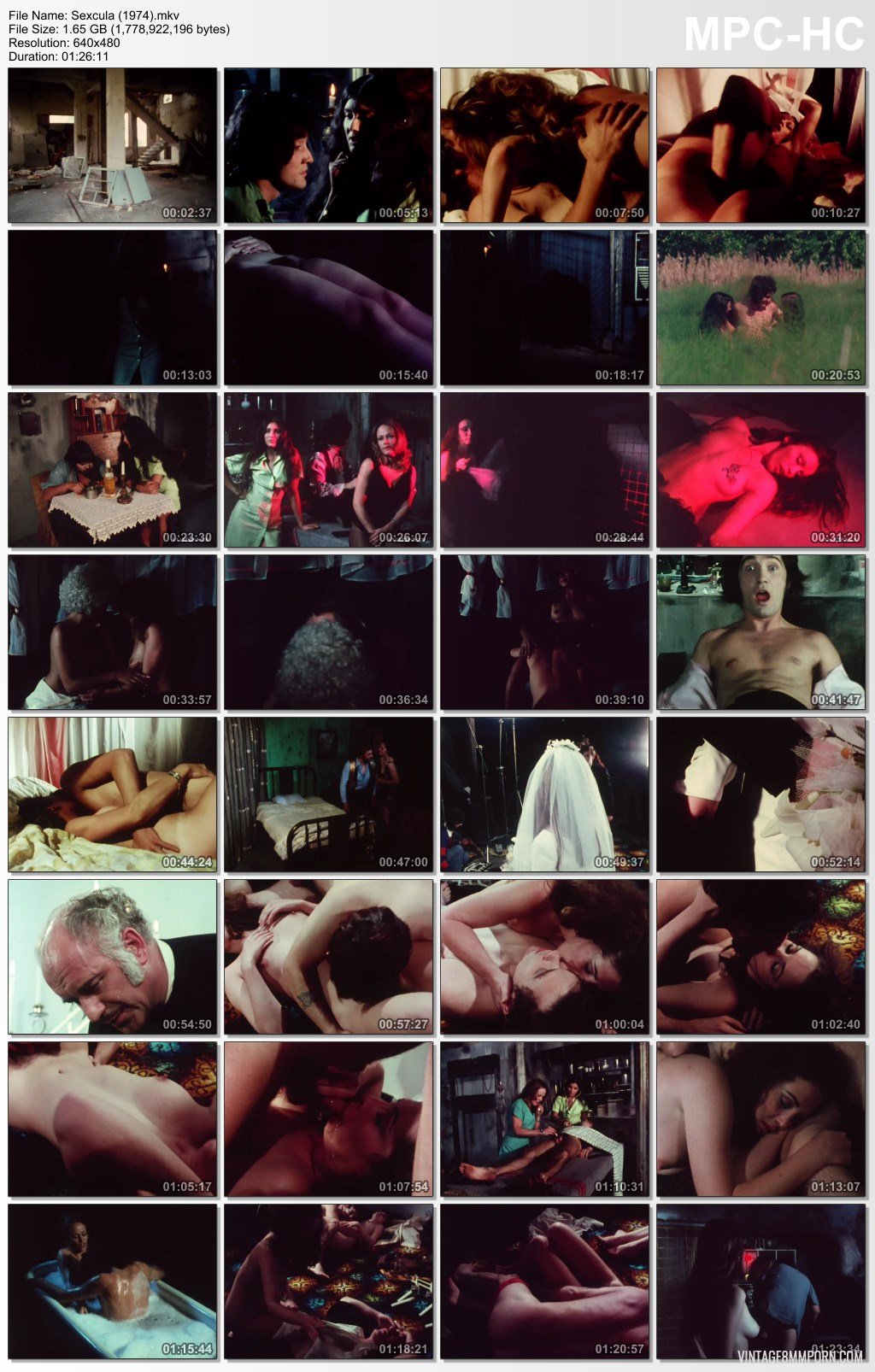 Sexcula - Sexcula (1974) Â» Vintage 8mm Porn, 8mm Sex Films, Classic Porn, Stag  Movies, Glamour Films, Silent loops, Reel Porn