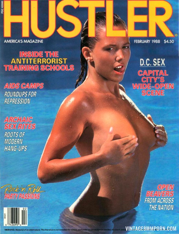 Hustler USA February 1988