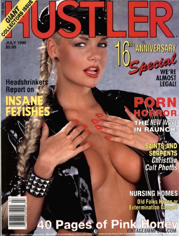 Hustler USA July 1990 Â» Vintage 8mm Porn, 8mm Sex Films, Classic Porn, Stag  Movies, Glamour Films, Silent loops, Reel Porn