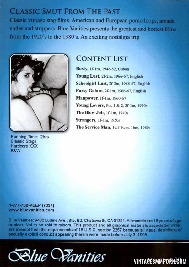 Classic Stags 20 (40s To 60s) Â» Vintage 8mm Porn, 8mm Sex Films, Classic  Porn, Stag Movies, Glamour Films, Silent loops, Reel Porn