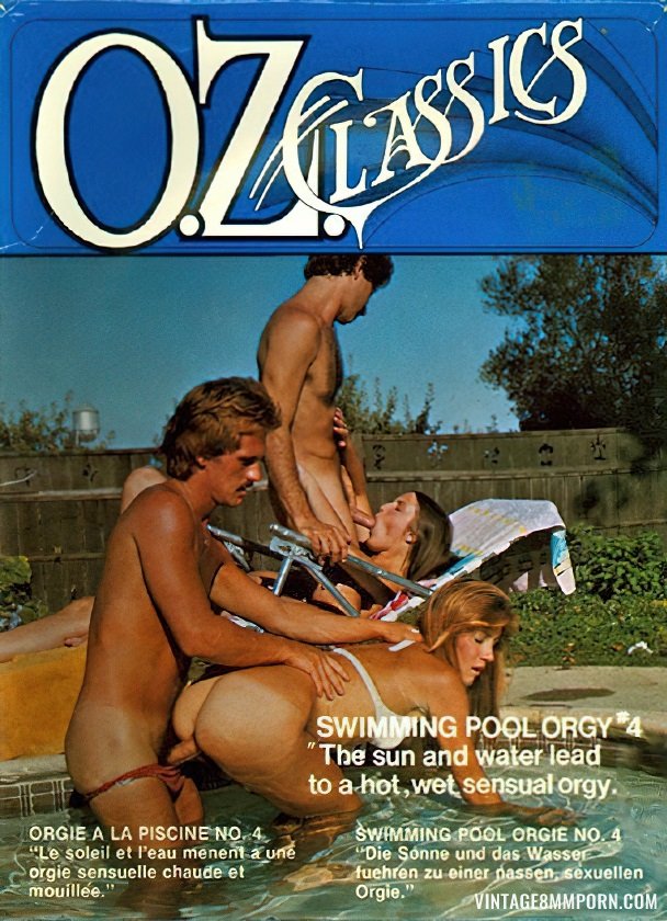 Outdoor Pool Orgy - O.Z. Classics 4 - Swimming Pool Orgy Â» Vintage 8mm Porn, 8mm Sex Films,  Classic Porn, Stag Movies, Glamour Films, Silent loops, Reel Porn