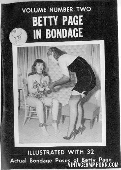 1960 Vintage Bondage - Betty Page in Bondage 2 (1960) Â» Vintage 8mm Porn, 8mm Sex Films, Classic  Porn, Stag Movies, Glamour Films, Silent loops, Reel Porn
