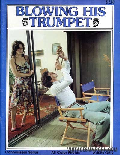 Connoisseur Magazine - Blowing his Trumpet (1970s)