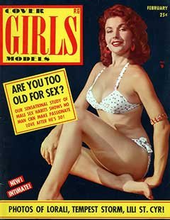 Cover Girls Models - February (1954)