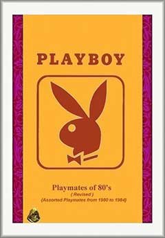 Playmates of 80s - Playing Cards (Red pack)