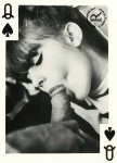 Black & White Retro Porn Playing Cards