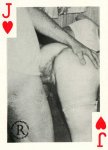 Black & White Retro Porn Playing Cards