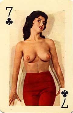 Vintage Playingcards - Pin Up girls