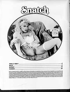 Snatch Volume 5 Number 4 (1989)