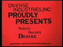Diverse Industries - Seka's Secret Desires (1981)